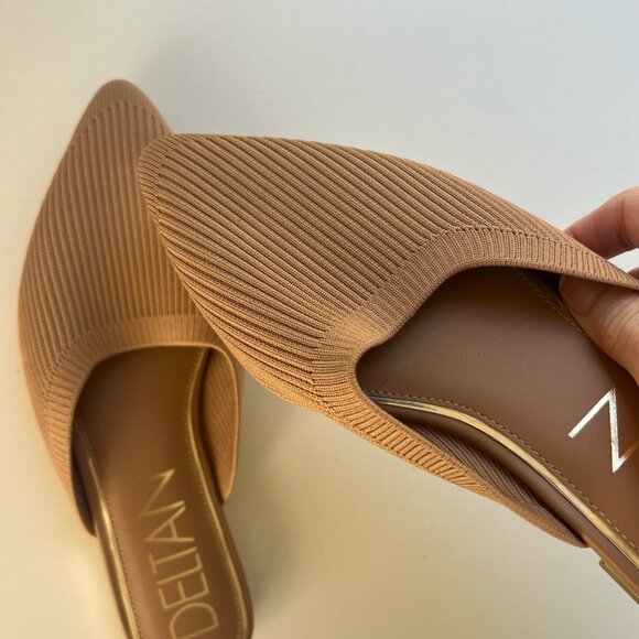 Deltan Tan Slip On Fabric - Picture 3 of 4